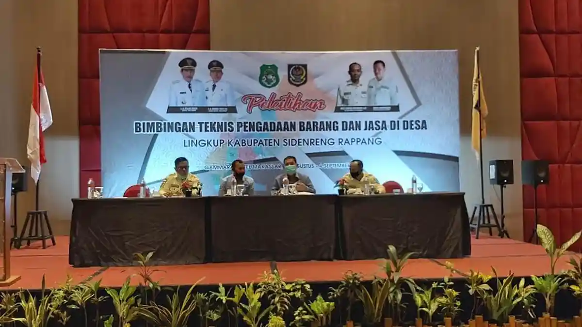 Apdesi dan Pemkab Sidrap Gelar Bimtek Pengadaan Barang dan Jasa di Makassar