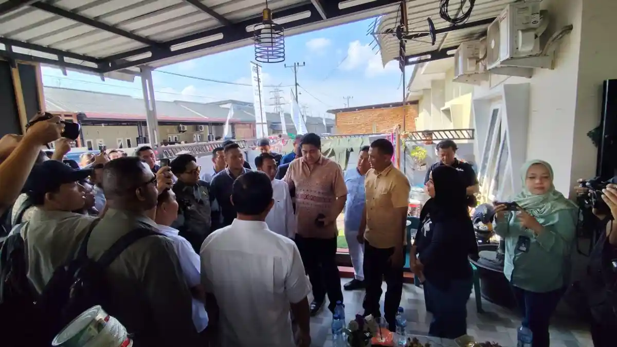 Menteri PKP dan Mendagri Tinjau dan Sisir Rumah Subsidi Syalica Residence 3, Ara: Saya Senang