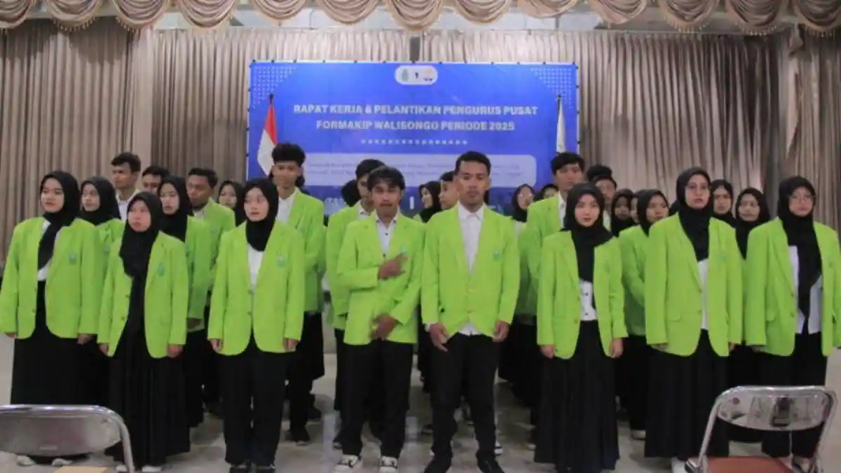 Resmi, Pengurus Formakip Walisongo 2025 Dilantik dalam Rapat Kerja