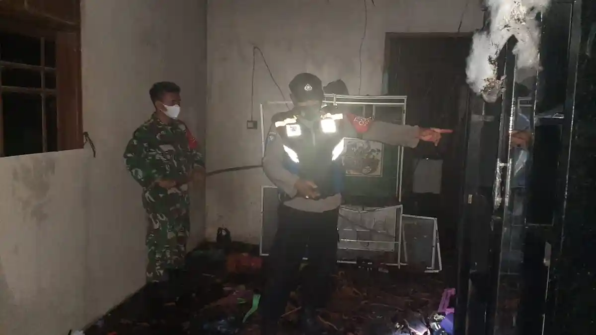 Jadi Korban Kebakaran Rumah, Warga Ciseeng Bogor Alami Kerugian Rp 40 Juta