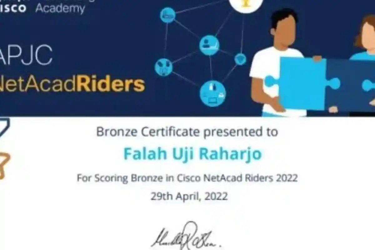 Keren! Mahasiswa IT Telkom Purwokerto Raih Penghargaan dalam Kompetisi APJC NetAcad Riders