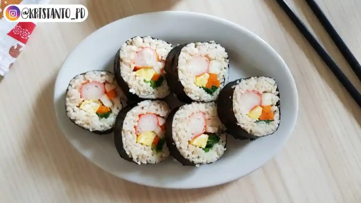 Resep Sahur: Kimbab Korea ala Rumahan, Gampang Banget Bikinnya