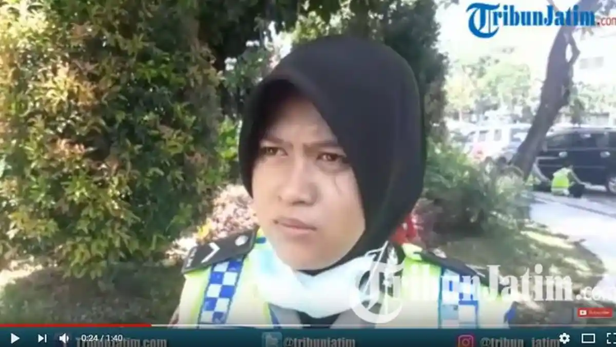 Polrestabes Surabaya Selidiki Kasus Bripda Agis Dicakar Peserta Aksi #2019GantiPresiden