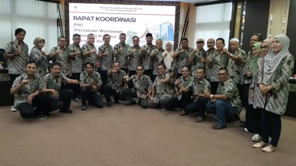 PWI Sumbar Umumkan Susunan Kepengurusan dan Dewan Kehormatan 2024-2029