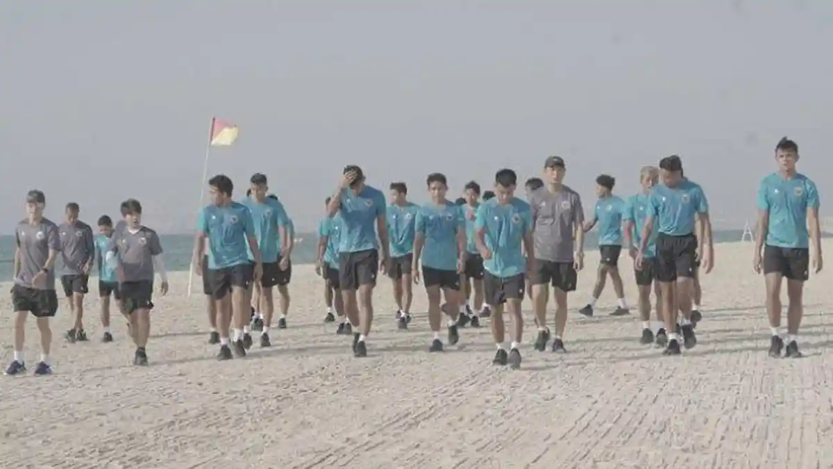 Timnas Indonesia vs Oman, Pertandingan Uji Coba di Uni Emirat Arab