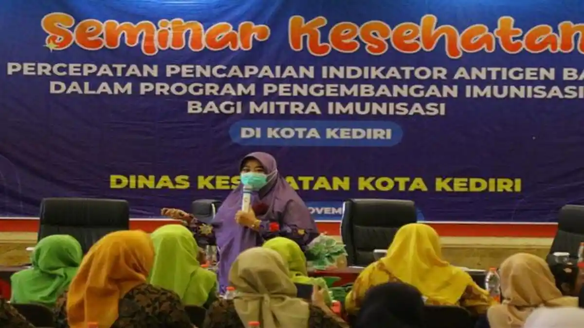 Gelar Seminar Kesehatan, Dinkes Kota Kediri Percepat Capaian Indikator Antigen Baru Rotavirus
