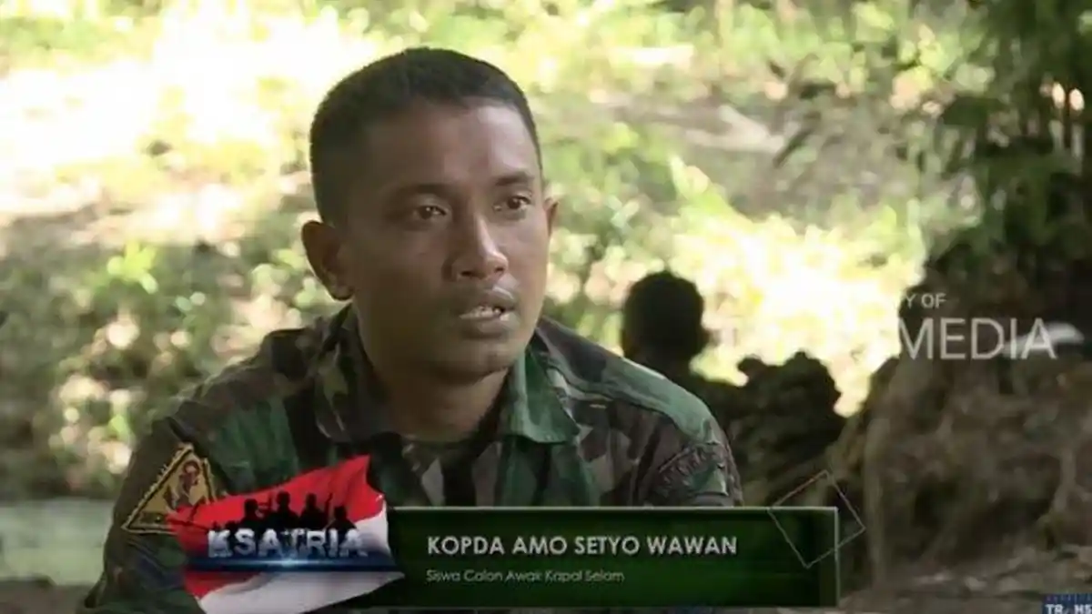 Gugur saat Jalankan Tugas di KRI Nanggala, Serda Setyo Wawan Sudah Beri Pesan ke Istri