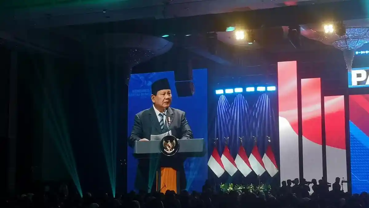 Ketum Demokrat AHY dan Wapres Gibran Duduk Berdampingan, Prabowo: Nanti Mereka Bisa Bersaing