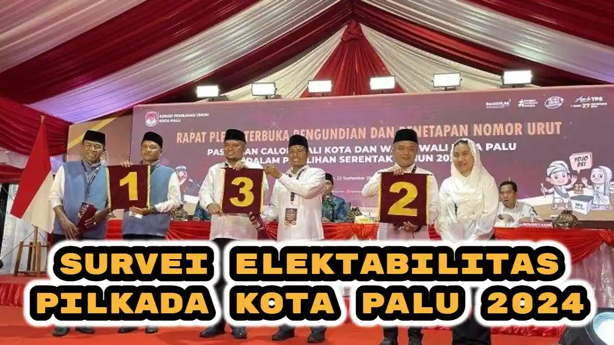 Survei Pilkada Kota Palu 2024, Hidayat vs Hadianto vs Wartabone, Terjawab Elektabilitas Terkuat