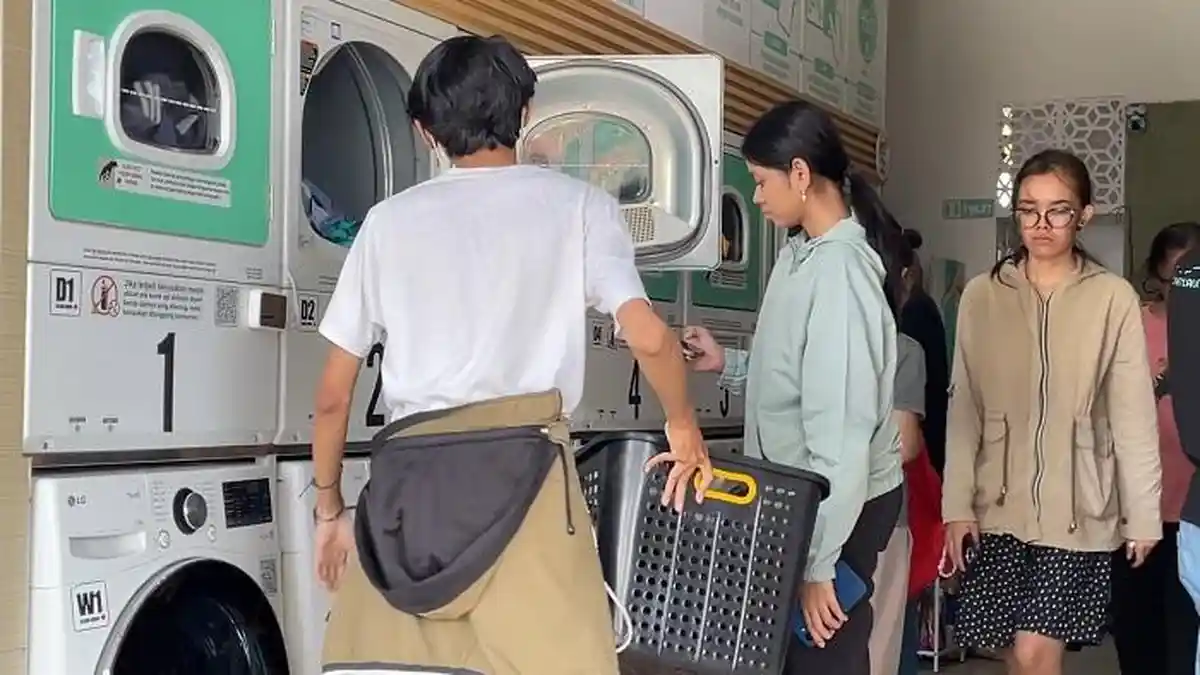 Jasa Laundry Diserbu Pelanggan Sampai Overload Sejak H-2 Lebaran