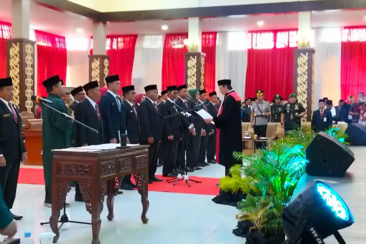 BREAKING NEWS- 20 Anggota DPRD Tana Tidung 2024-2029 Resmi Dilantik, 11 Orang Wajah Baru