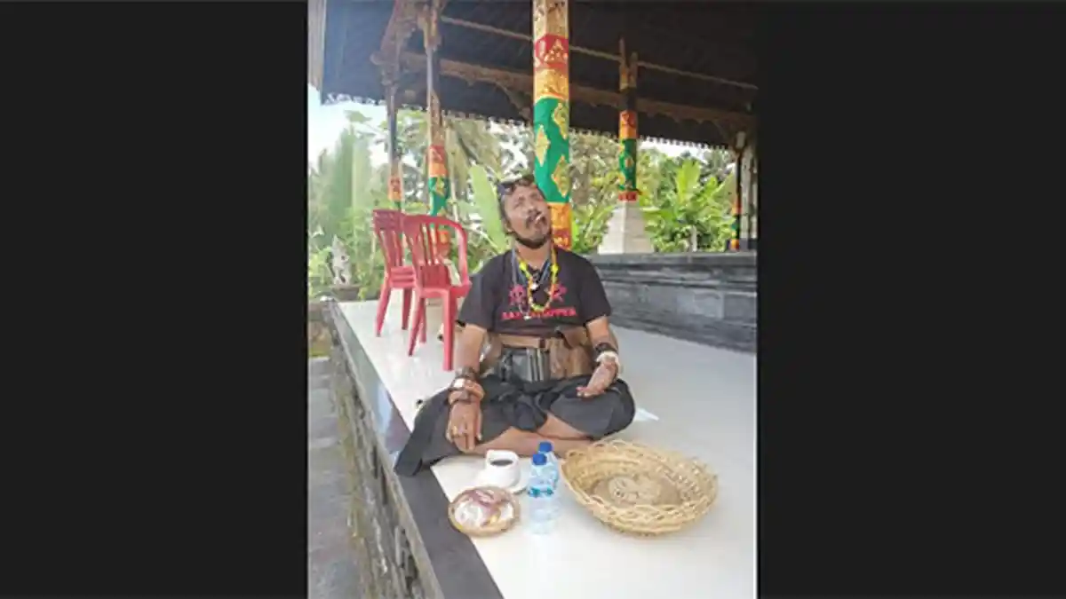 VIRAL Saat Beraksi Halau Hujan, Berikut Penuturan Singkat Jero Pasek