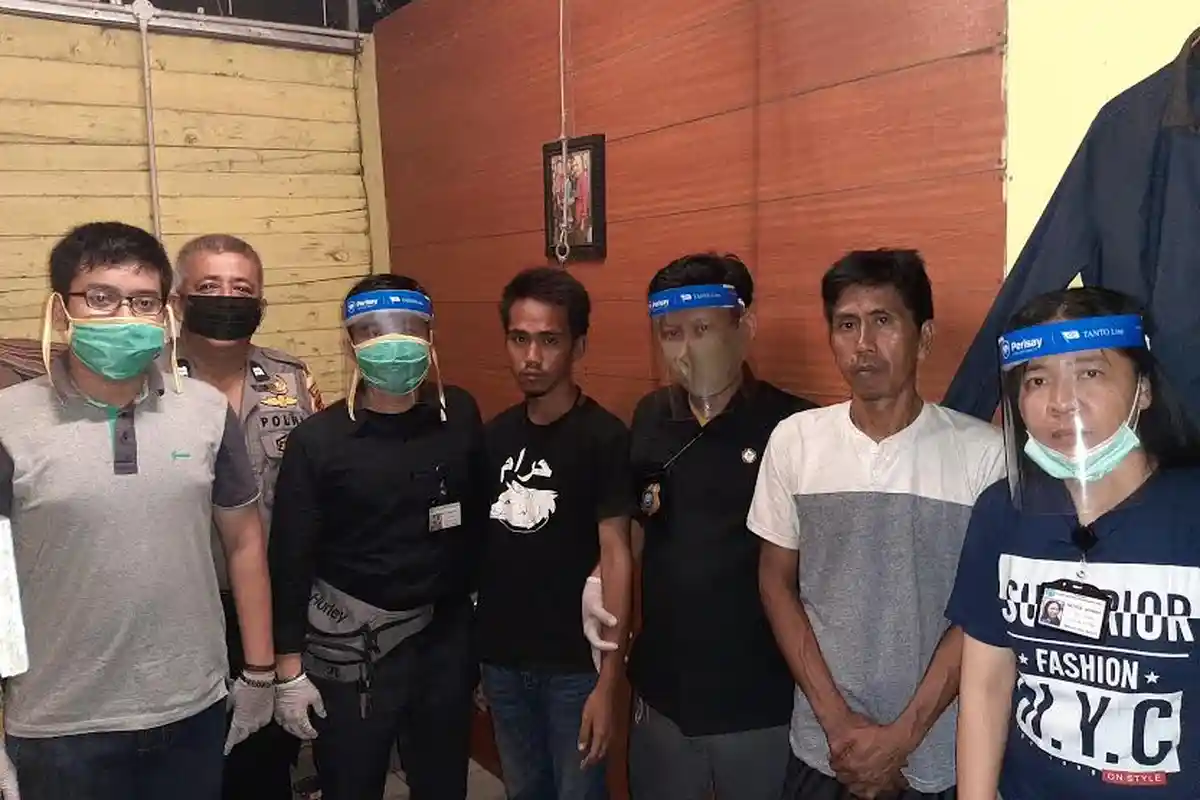 Bhabinkamtibmas Sambung Jawa Jemput Remaja Pecandu Lem di Maccini Sombala