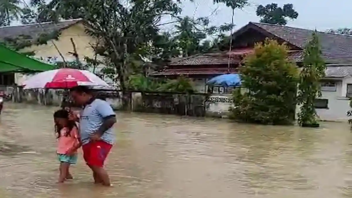 Beberapa Wilayah di Kabupaten Landak Dilanda Banjir