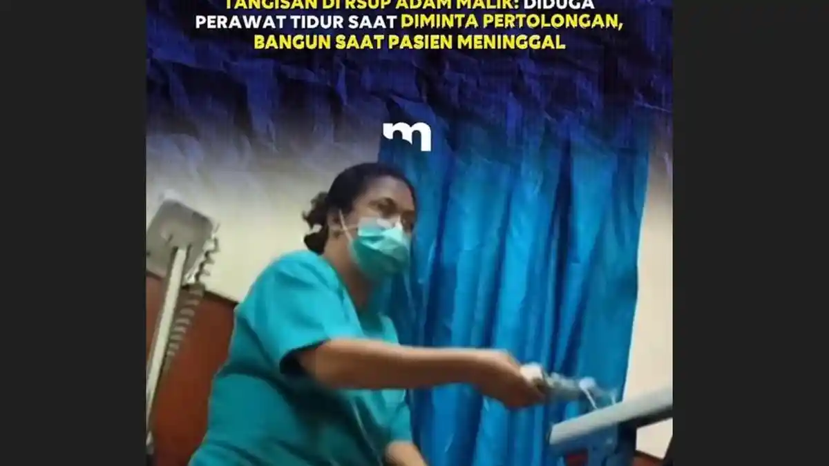 KRONOLOGI Perawat RSUP Adam Malik Diduga Lalai Tangani Pasien, Cek Fakta Sebenarnya