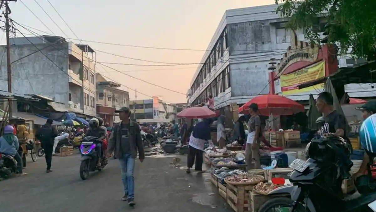 Revitalisasi Pasar Pasir Gintung Bandar Lampung Masih Tahap Lelang