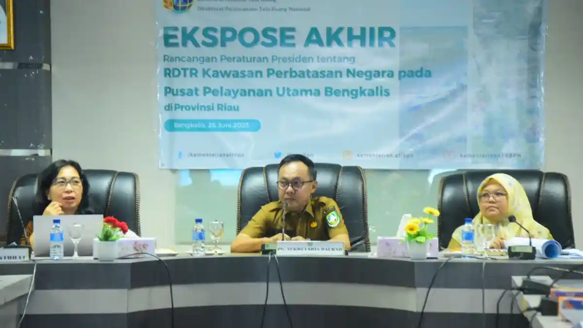 Ekspose Akhir, Sekda Sampaikan Bupati Bengkalis Minta PD Minta Cermati ...