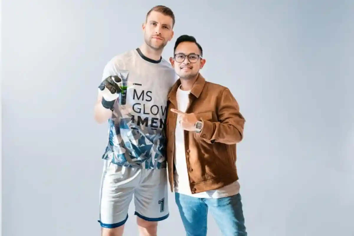Gebrakan Baru Juragan 99, Maarten Paes Resmi Jadi Brand Ambassador MS Glow for Men 