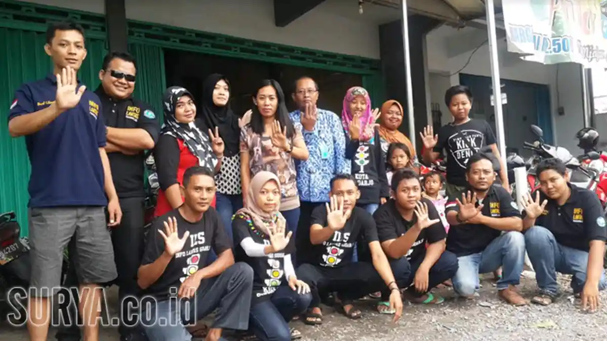 Komunitas Info Lantas Sidoarjo Jadi Mitra Polisi, Kabarkan Info Seputar Lalu Lalu Kota Delta