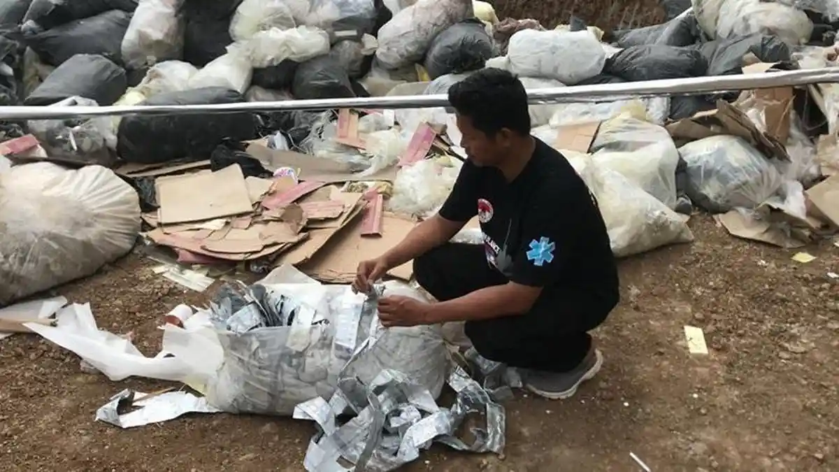 Polisi Kantongi Nama Terduga Pembuang Limbah Medis di Mambak Jepara