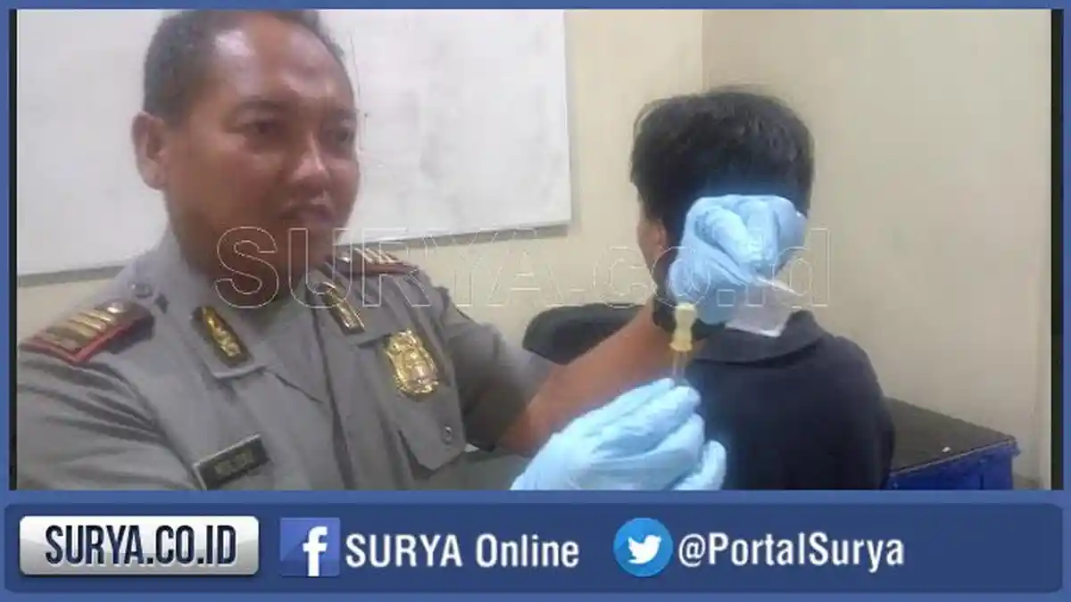 Siswa SMP Pengguna Sabu Ditangkap Polisi Gara-gara Ditinggal Temannya di SPBU