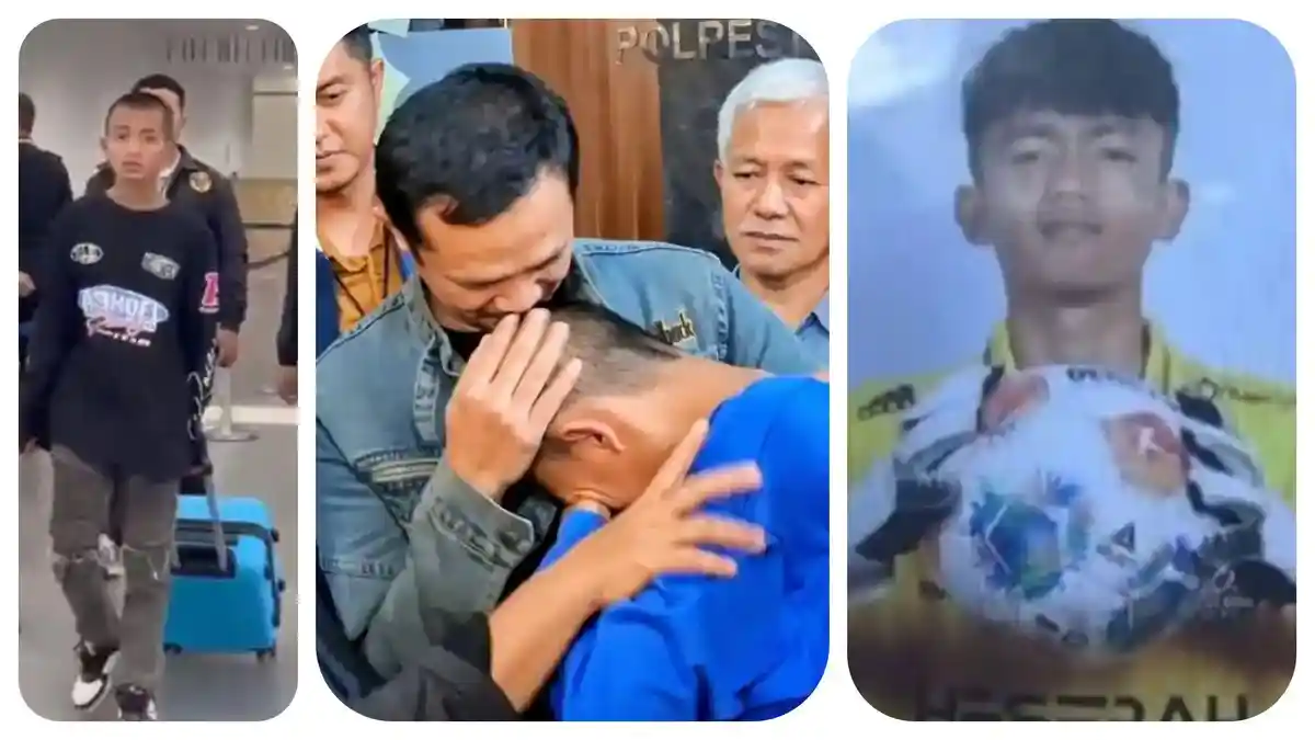 TANGIS Kiper Muda Asal Bandung Kembali ke Pelukan Keluarga Usai Heboh Jadi Scammer di Kamboja