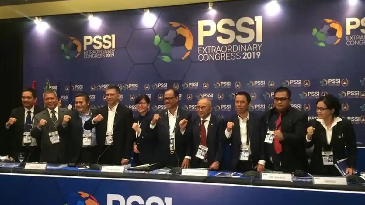 Berikut Ini Susunan Lengkap Exco PSSI Periode 2019-2023 Seiring Kongres PSSI Selesai