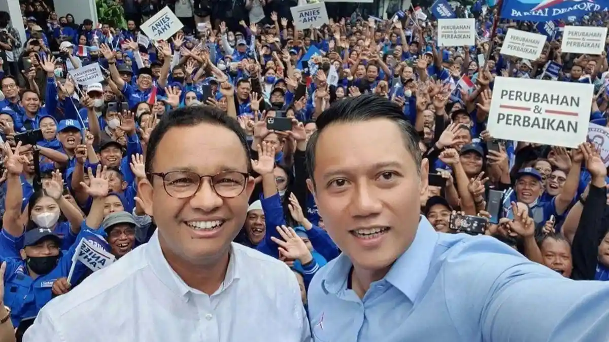 Anies Baswedan Bertemu AHY, Kader Demokrat: Yo, ayo, Ku Yakin Kita Pasti Menang
