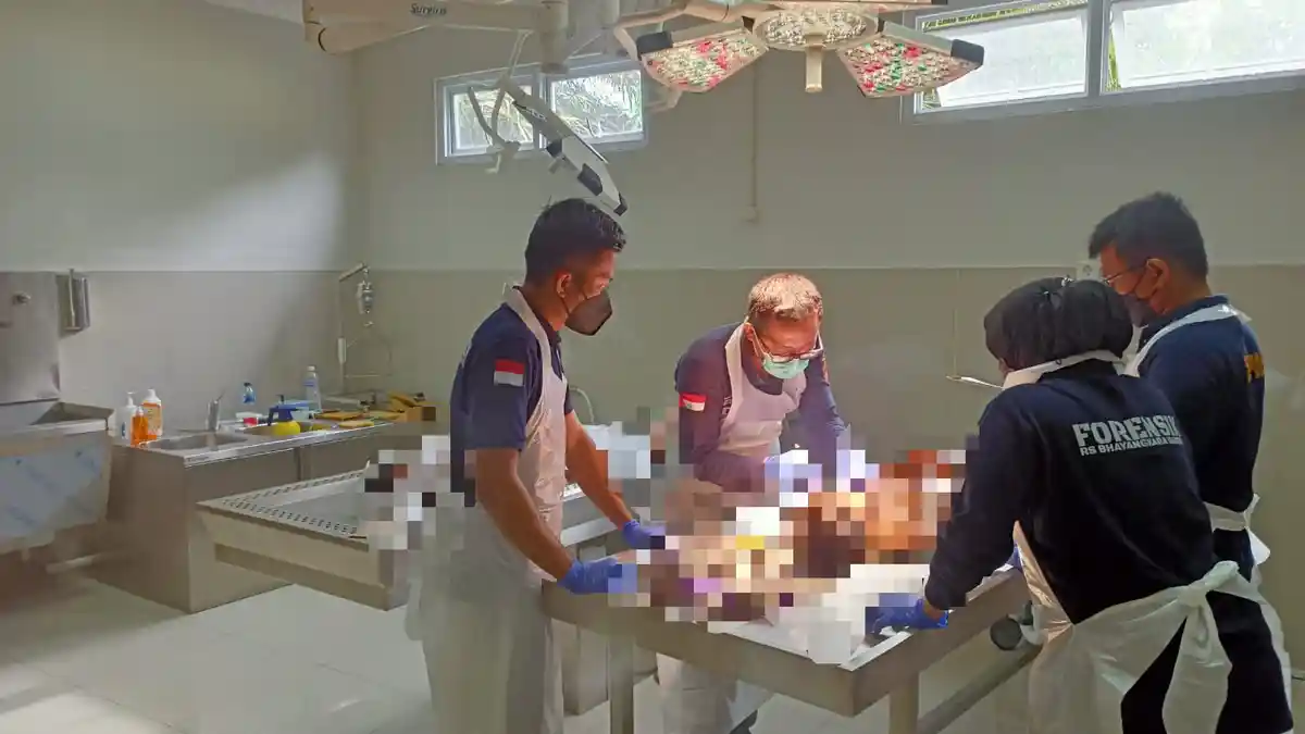 Berlangsung Selama 3 Jam, Begini Hasil Autopsi Ibu dan Anak Korban Pembunuhan di Serang