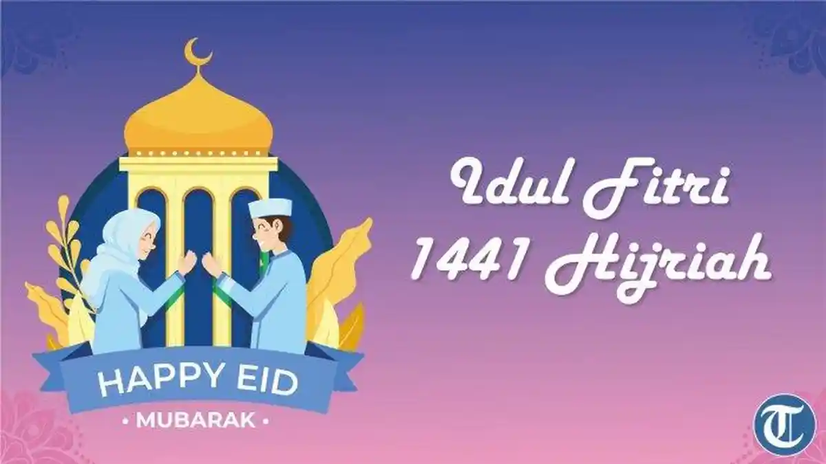 Kumpulan GIF atau Gambar Bergerak Selamat Idulfitri 1441 H, Dilengkapi dengan Ucapan Lebaran 2020
