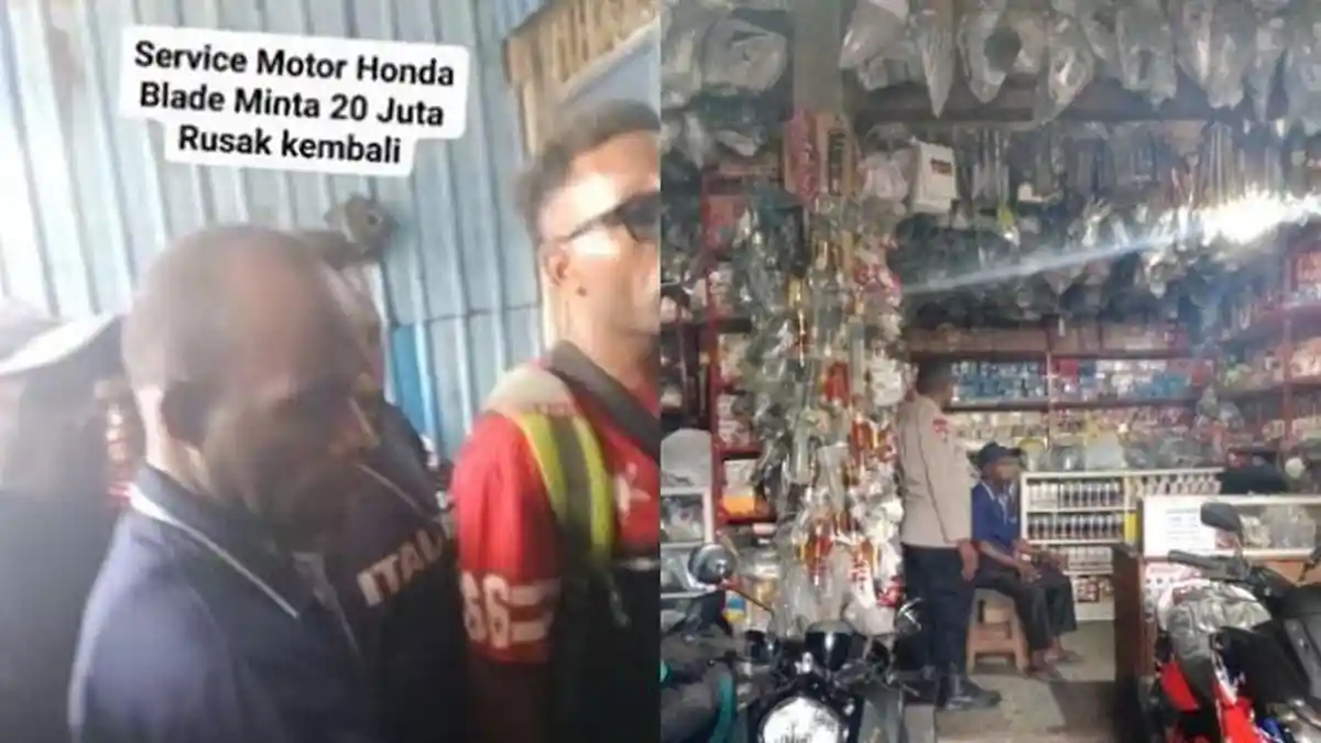 Pria Emosi Servis Motor Habis Rp20 Juta Tapi Dibawa Jalan 100 Meter Langsung Rusak