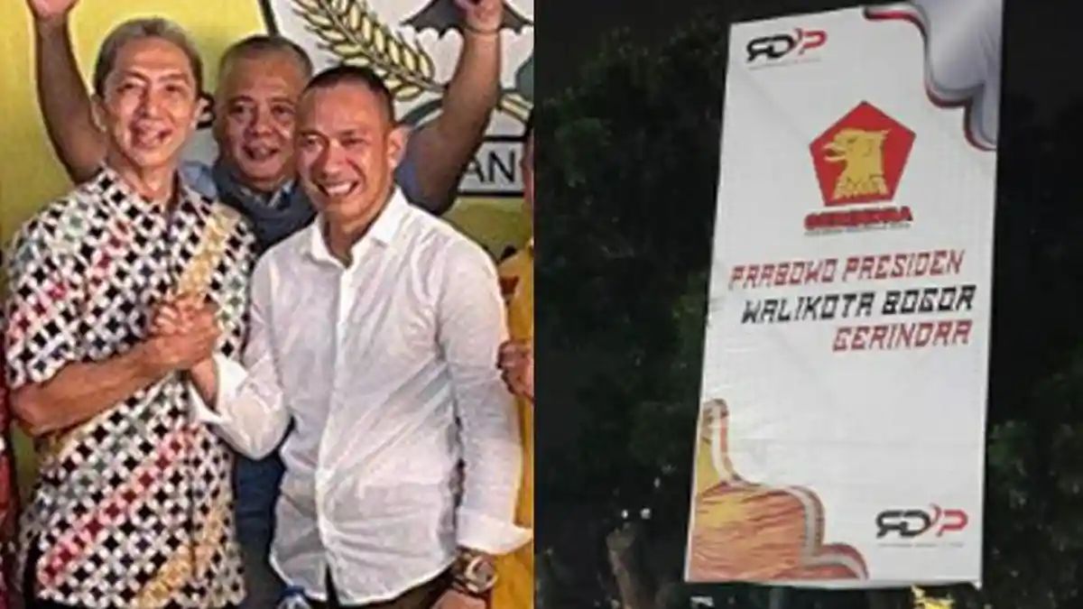 Cawalkot Bogor Dedie-Rusli Sulit Diterima Partai Gerindra, Golkar Tak Angkat Koper dari Koalisi