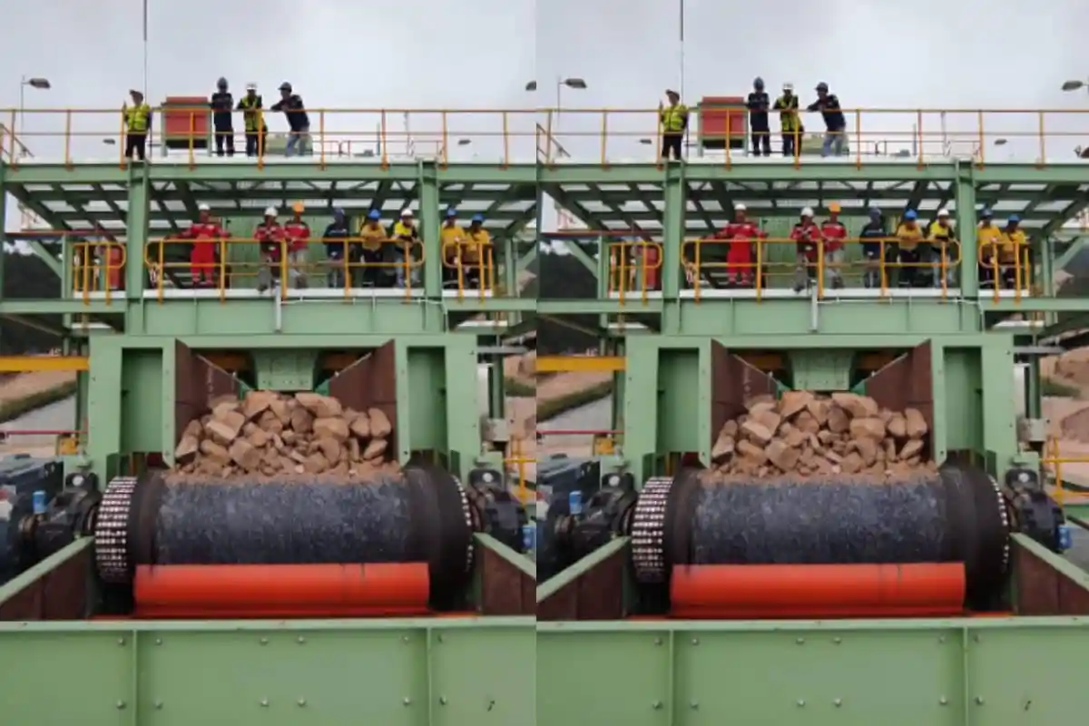 EMAS Mulai Ore Feeding di Tambang Emas Pani, Langkah Penting Menuju Produksi