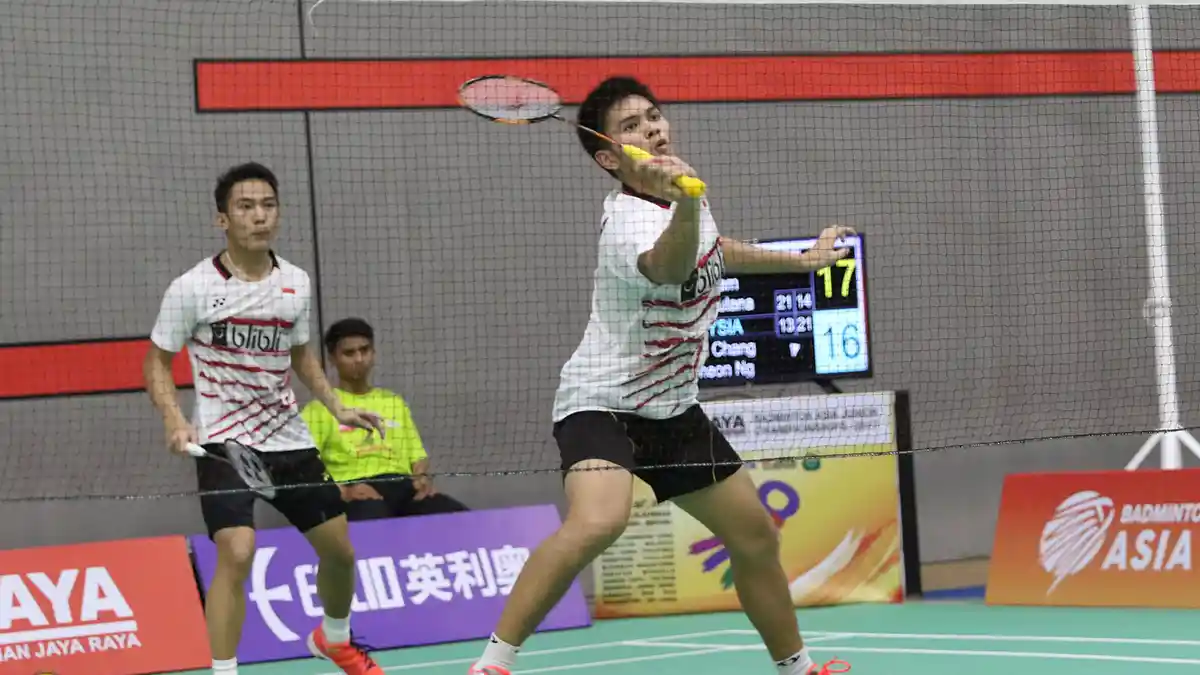 Dua Ganda Putra Tuntas Di Perempat Final Asia Junior Championships 2017