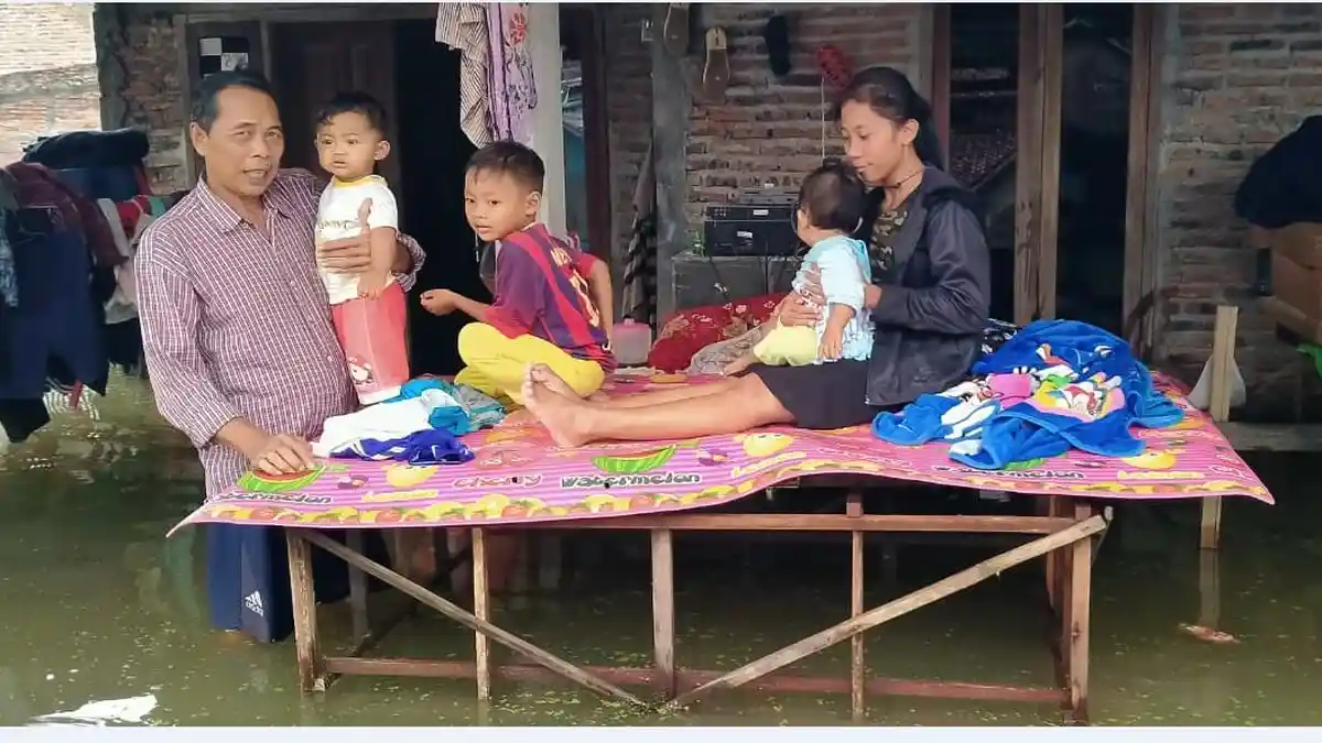 Banjir Sayung Paling Parah di Kabupaten Demak, 25.009 Jiwa Terdampak