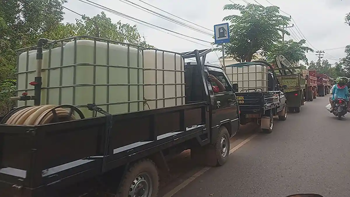 Antrean BBM Masih Terjadi di SPBU Tanjungpinang, Begini Keluhan Pengawas Soal Pertamina