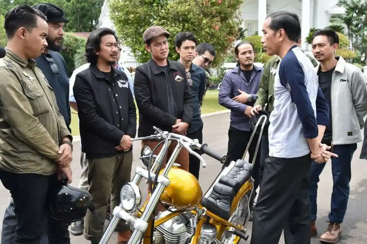 Tak Disangka, Alasan Presiden Jokowi Membeli Motor Chopper