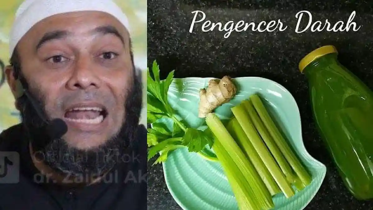Cara Ampuh Mengencerkan Darah Oleh Dr Zaidul Akbar, Konsumsi Jus Seledri, Jahe dan Garam Himalaya