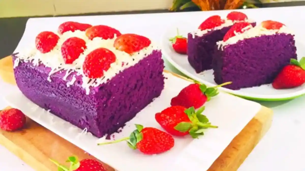 Resep Brownies Ubi Ungu Kukus Anti Gagal