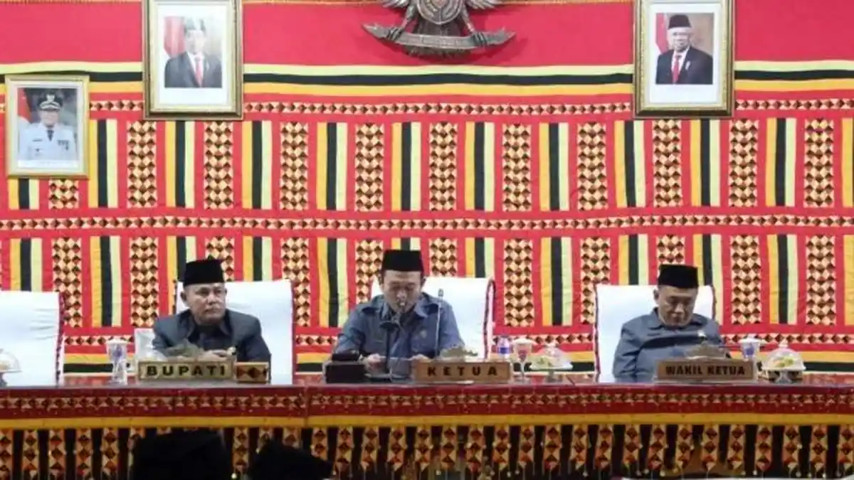 Bupati Lampung Selatan Sampaikan Raperda Perubahan APBD TA 2024