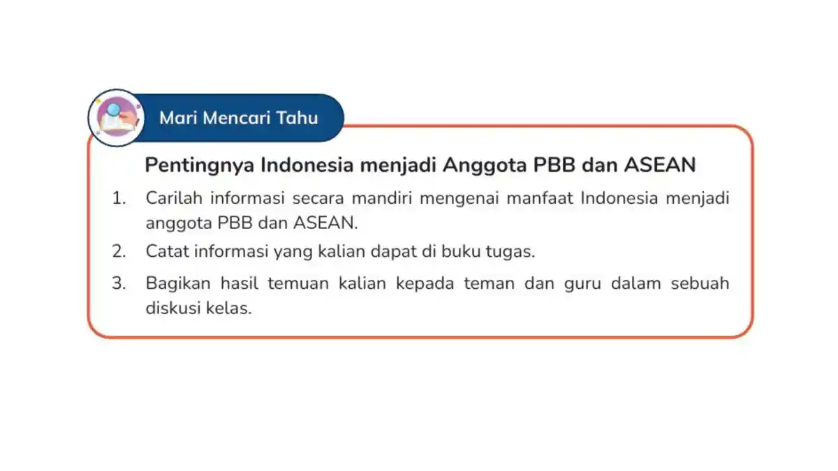 Kunci Jawaban IPAS Kelas 6 SD Halaman 89 Kurikulum Merdeka, Manfaat Bergabung PPB dan ASEAN