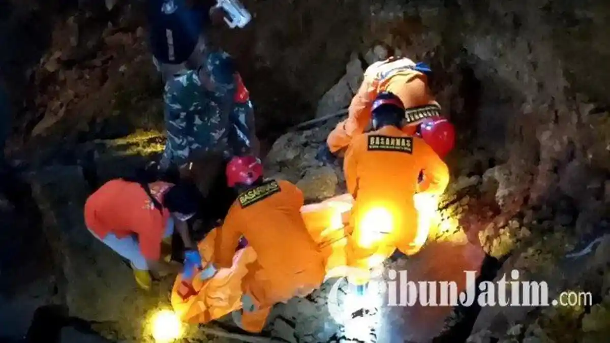 Panambang Batu Tulungagung yang Tertimbun Longsoran Ditemukan Tak Bernyawa