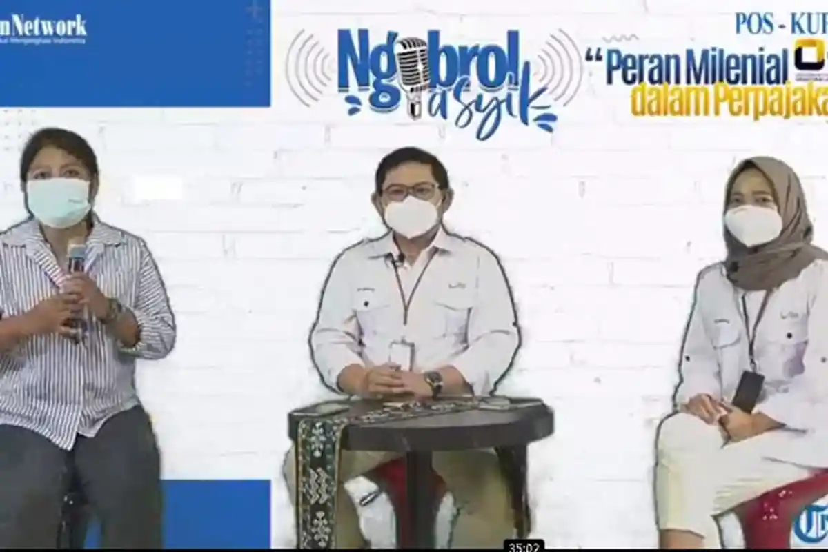 KPP Pratama-Pos Kupang Ngobrol Asyik: Milenial Tak Boleh Hindari Pajak