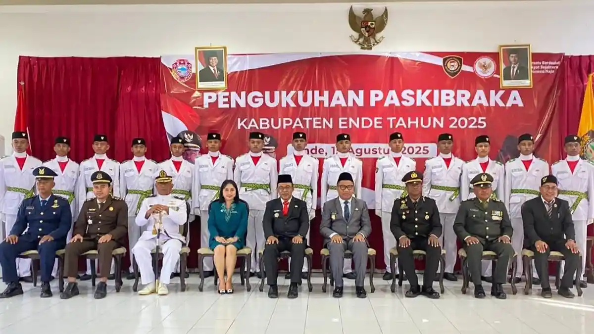 Daftar Lengkap 27 Anggota Paskibraka Tingkat Kabupaten Ende