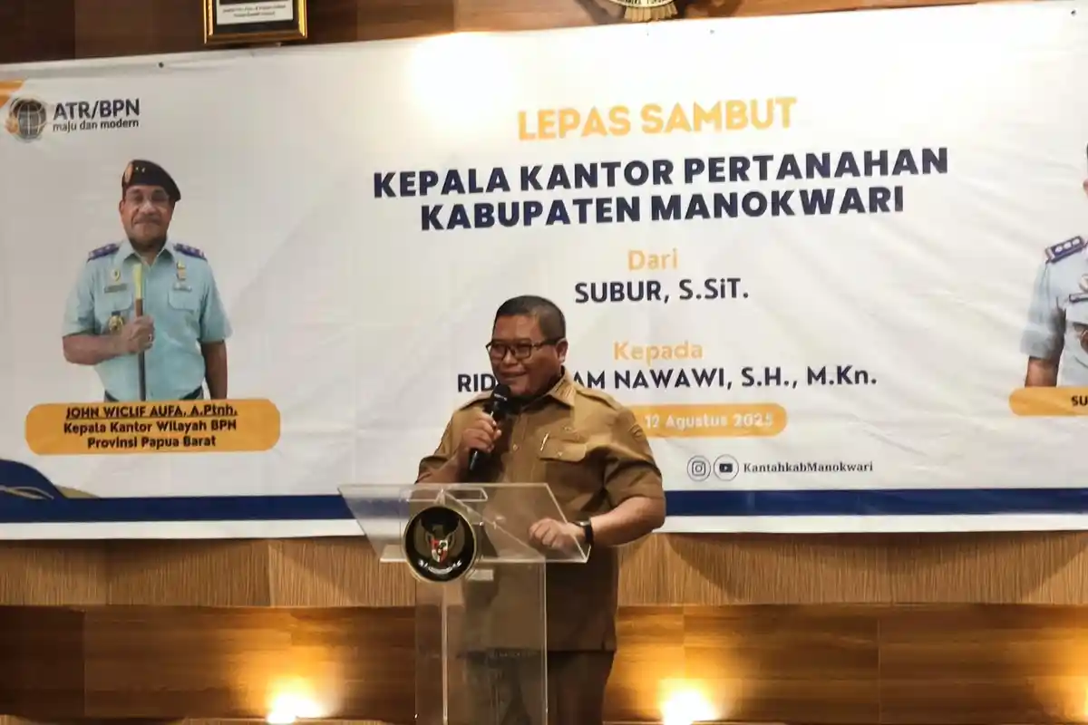 Kolaborasi Tingkatkan PAD, Pemkab Manokwari Siap Mendukung Program Kantor Pertanahan