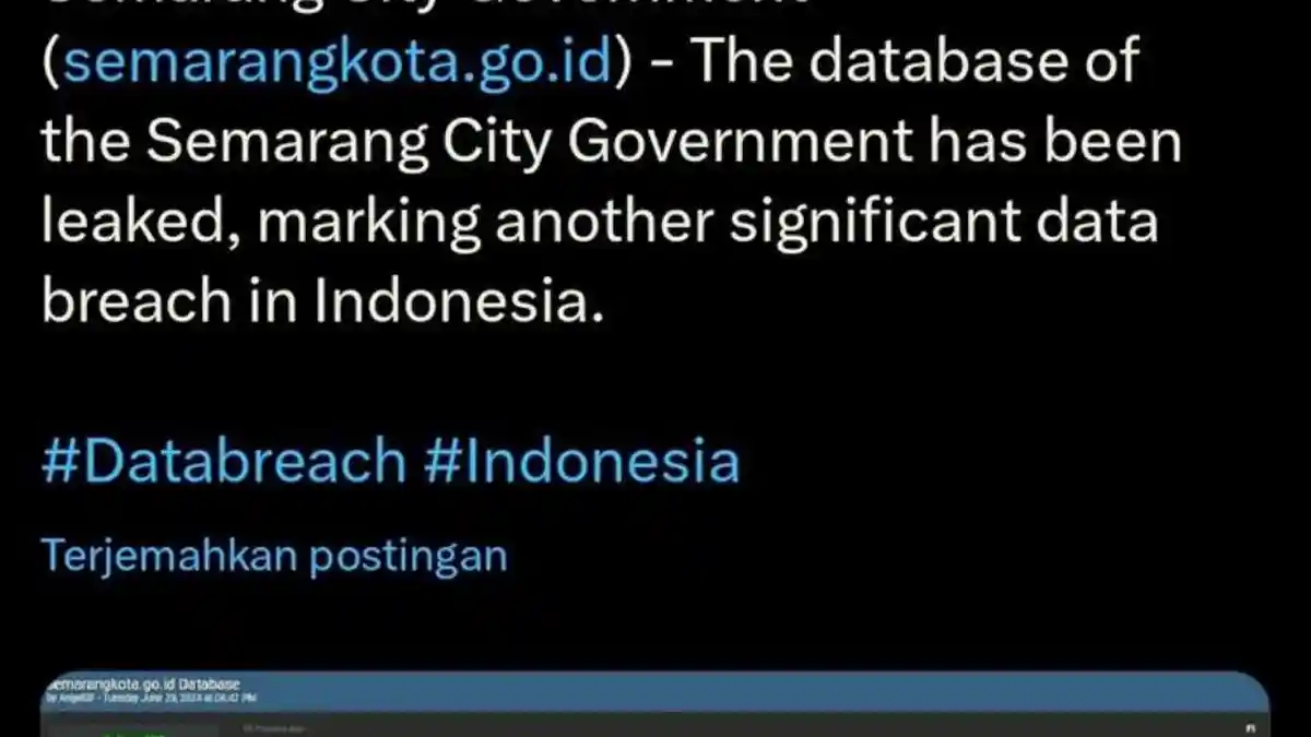 Beredar Kabar Data Pemkot Semarang Diduga Bocor, Ini Kata Kepala Dinas Kominfo 