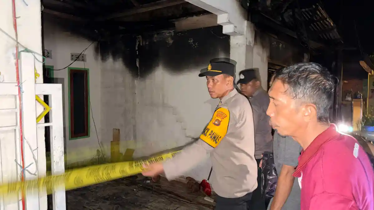 4 Rumah di Simpang Limo Jaluko Muaro Jambi Terbakar, Korban Sempat Terjebak dalam Rumah