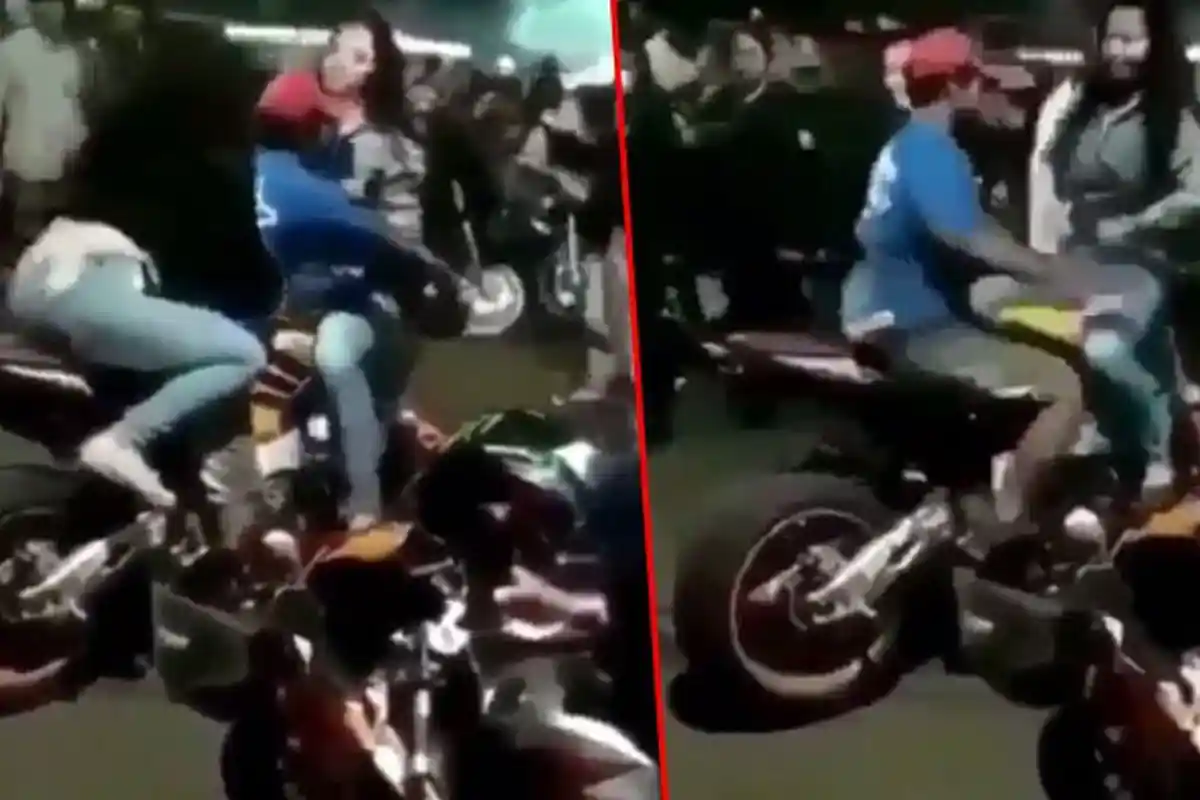 Pria Ini Bonceng Dua Cewek Sekaligus, Kejadian Selanjutnya Bikin Netter Ngakak: Kapokmu Kapan Le