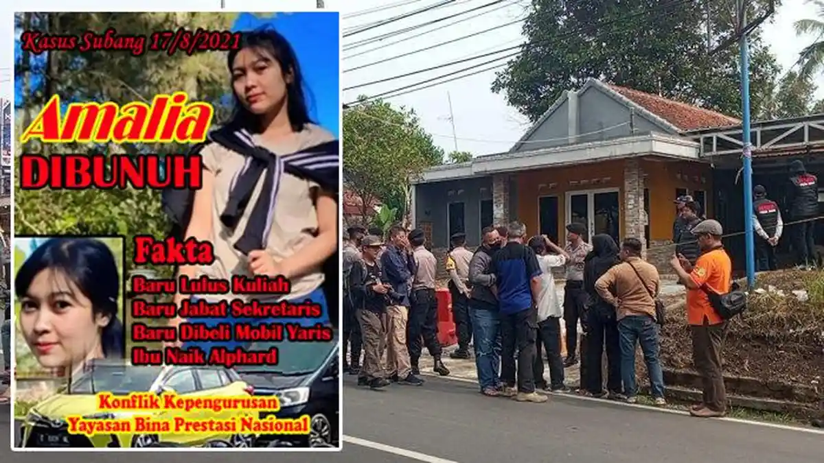 Pembunuhan Ibu-Anak di Subang, Danu dan Anak Mimin Gotong Tuti, Yosef Angkat Amalia Tanpa Busana