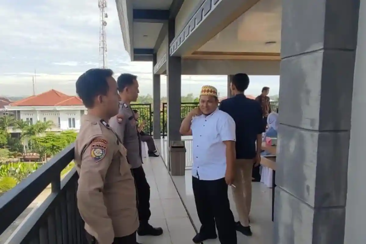 Personel Polsek Baradatu Jaga Tes Wawancara PPK Way Kanan Lampung